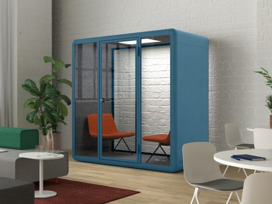 Kolo Duo 2-4 Person Meeting Booth (including Discuter table / sofas set)