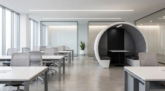 Meeting Pod - Part Enclosed - 4 persons